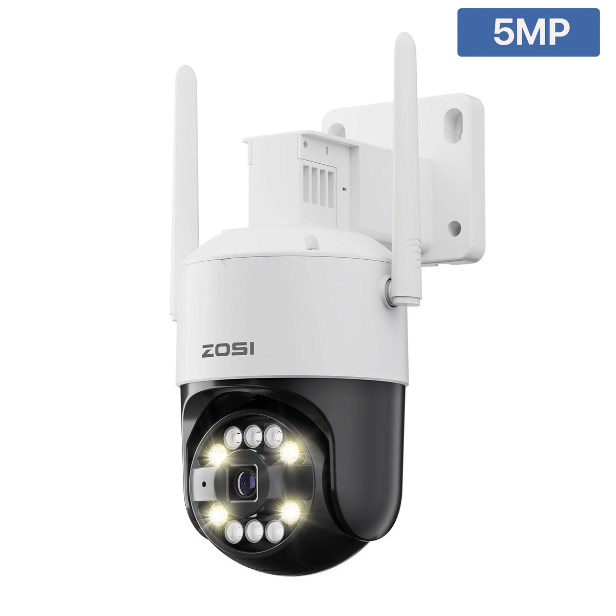 ZOSI Outdoor Security Camera | Pan & Tilt, Auto Tracking