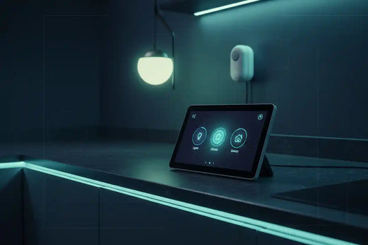 Google Nest Hub with Homiio smart home devices — Google Home Academy guide