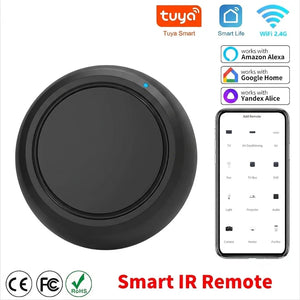 Homiio Smart IR Remote – 360°, Controls TV, AC & Fan, WiFi, Alexa & Google Home Homiio