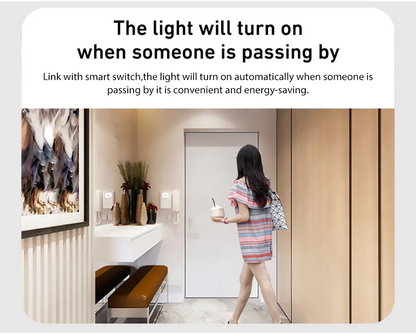 Homiio Smart PIR Motion Sensor – WiFi & Zigbee, Works with Alexa, Tuya & Google Home Homiio