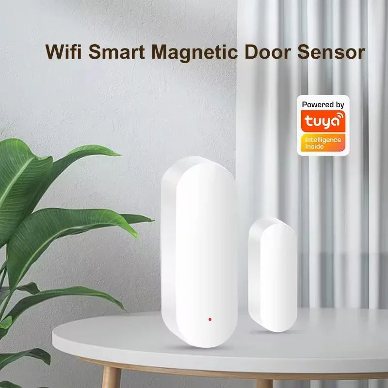 Homiio Smart Door & Window Sensor – Real-Time Alerts, WiFi, Alexa & Google Home Homiio
