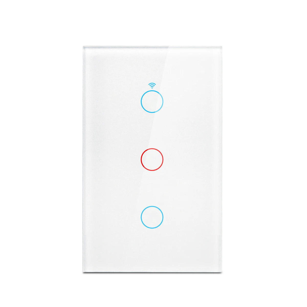 Homiio Smart WiFi Touch Wall Switch | No Neutral Wire, 1–4 Gang, Alexa & Google Home