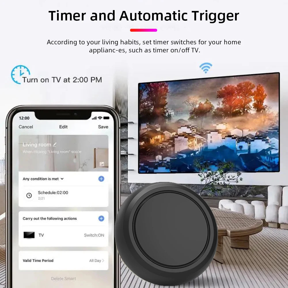 Homiio Smart IR Universal Remote Controller – WiFi, Works with Alexa & Google Home Homiio