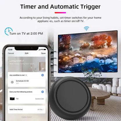 Homiio Smart IR Universal Remote Controller – WiFi, Works with Alexa & Google Home Homiio