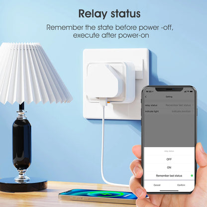 Homiio Smart WiFi Plug – Energy Monitor, Voice Control, No Hub, Alexa & Google Home Homiio