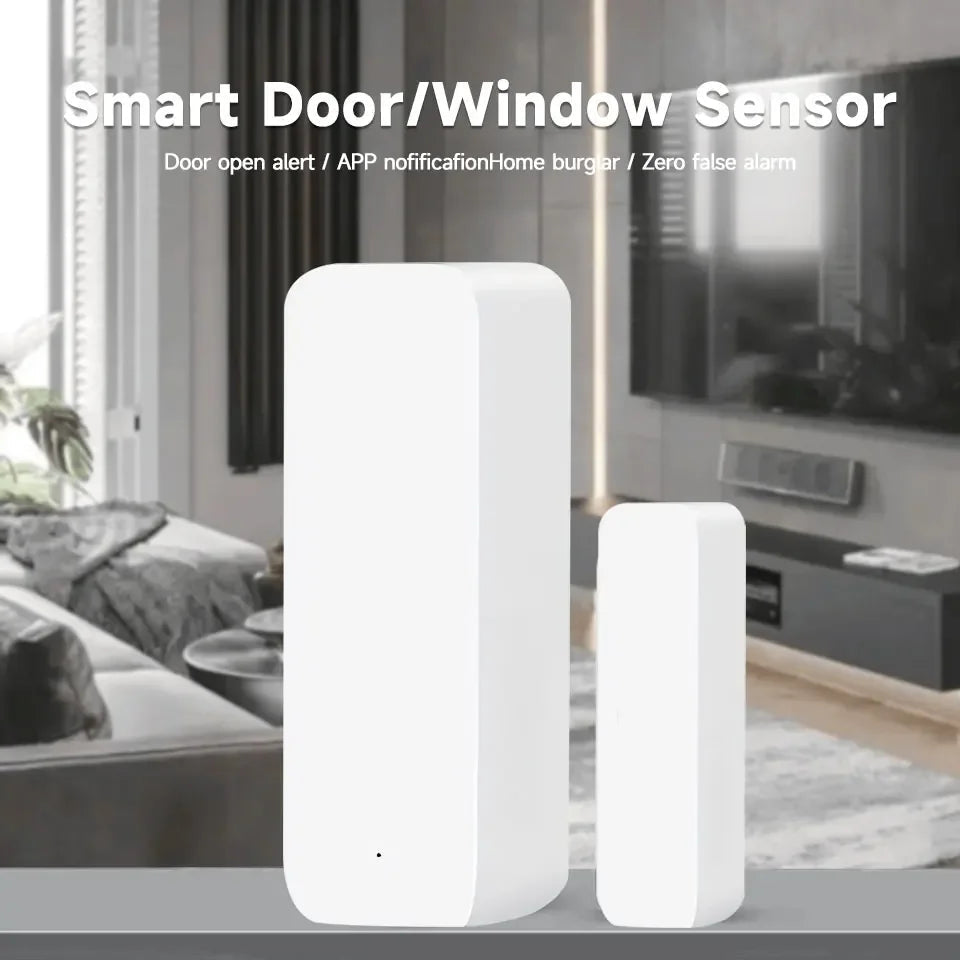 Homiio Smart Door & Window Sensor – Real-Time Alerts, WiFi, Alexa & Google Home Homiio