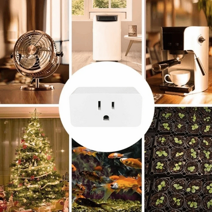 Homiio Smart WiFi Plug – Voice Control, Energy Monitor, Alexa & Google Home Homiio