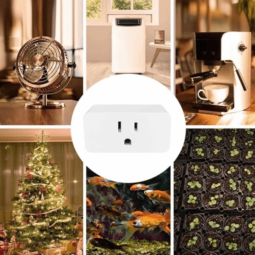 Homiio Smart WiFi Plug – Voice Control, Energy Monitor, Alexa & Google Home Homiio