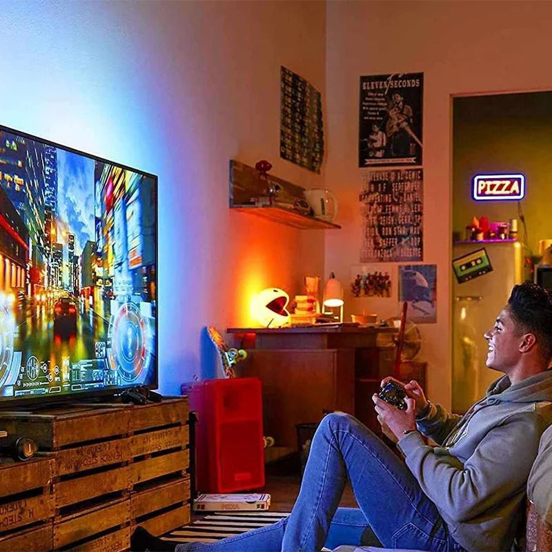 Homiio LED Strip Lights RGB – App & Voice Control, Music Sync, Alexa & Google Home Homiio