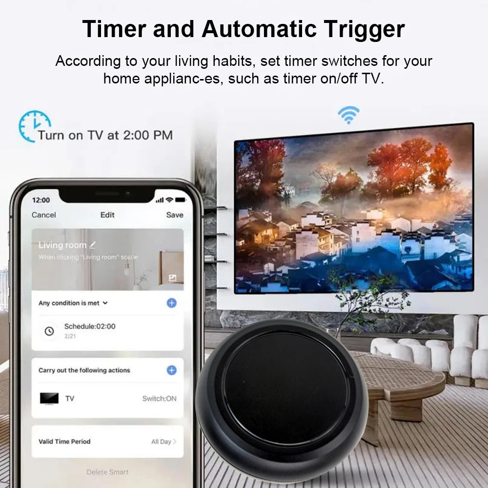 Homiio Smart IR Universal Remote Controller – WiFi, Works with Alexa & Google Home Homiio