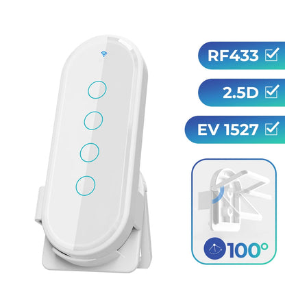 Homiio Smart WiFi Plug – Energy Monitor, Voice Control, No Hub, Alexa & Google Home Homiio