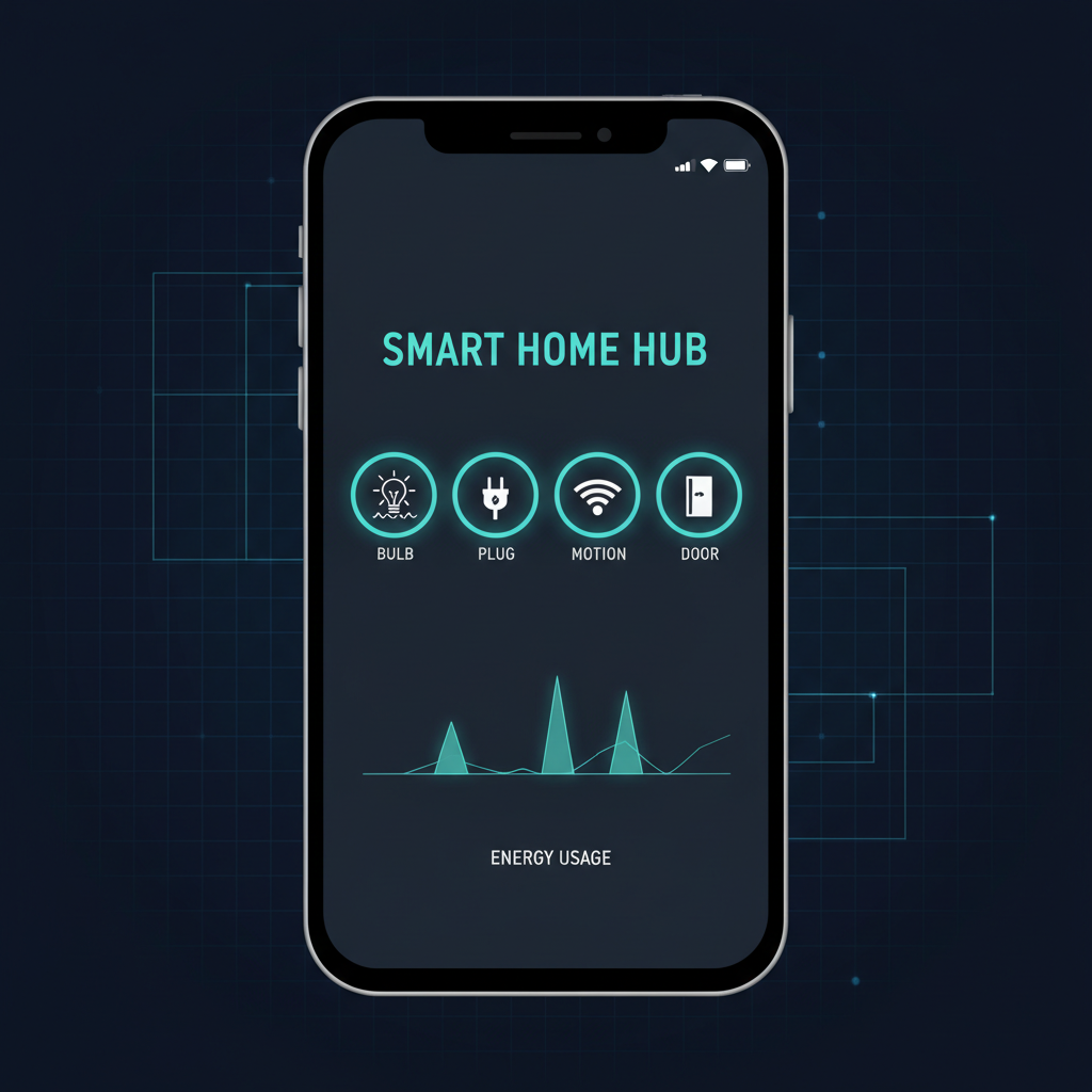 Homiio Bundle – app dashboard control mockup