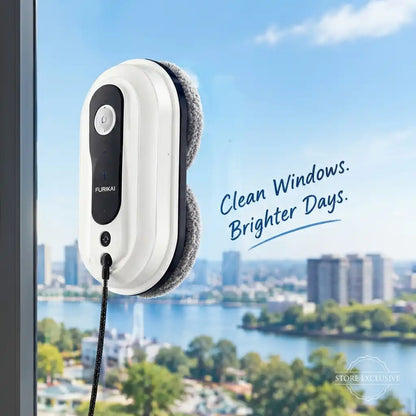 PuRuiKai Window Cleaning Robot | 5600Pa Suction & Remote Control