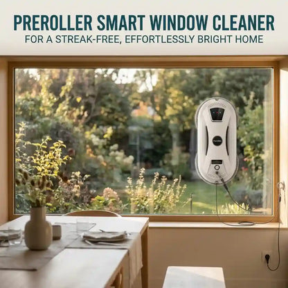 PuRuiKai Window Cleaning Robot | 5600Pa Suction & Remote Control
